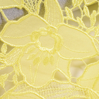 135cm Width Water Soluble Lace Fabric 100% Polyester Floral Fabric Flower Embroidery