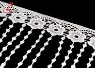 12cm Wide Polyester Guipure Lace Chemical Water Soluble Lace Trimmings for Garment Clothing Accessories
