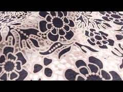 van het de Guipure Chemische kant van het polyesterborduurwerk de versieringsstof