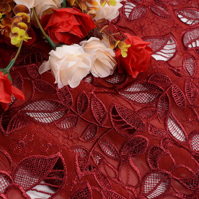 Water Soluble Embroidery 100% Polyester Cotton Lace Ribbon Guipure Lace Trim For Clothing