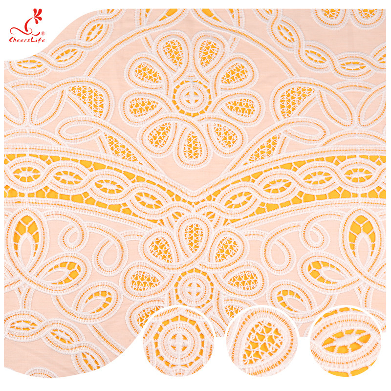 135cm Ribbon Lace Trim Milk Shreds White Embroidery Bridal Wedding Roll Guipure Lace Trimming